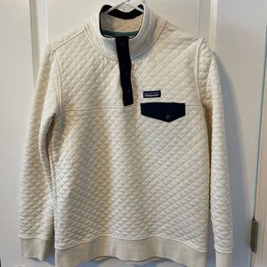 Patagonia Women's Organic Cotton Quilt Snap-T Pullover size Small